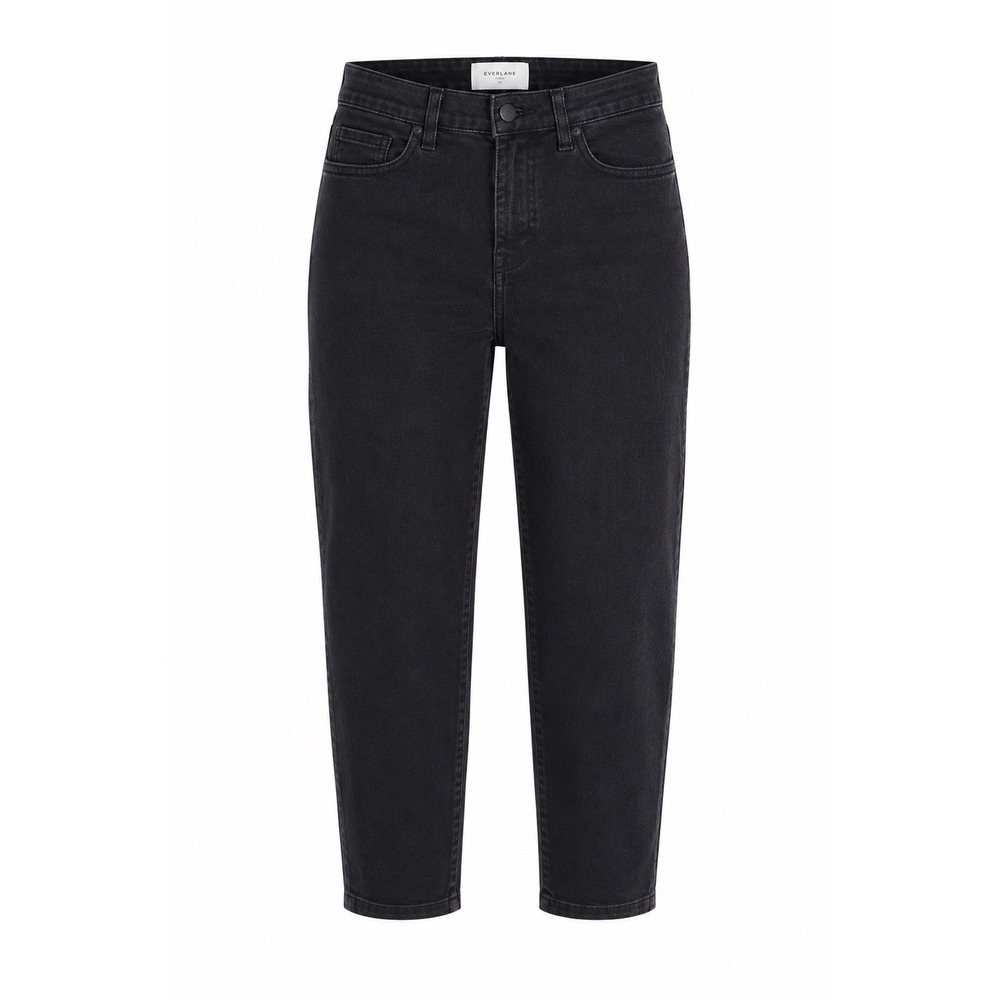 Everlane mid Rise ankle Jeans 27 Black Women's Denim pants cropped goth grunge